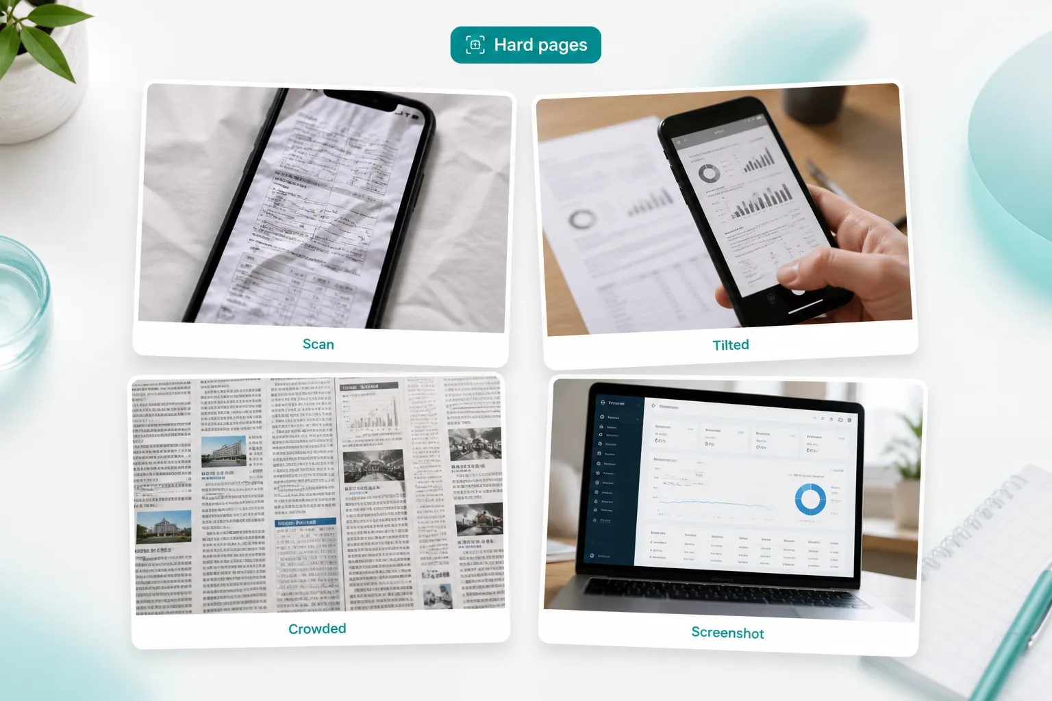 DeepSeek OCR handling hard document scans and screenshots