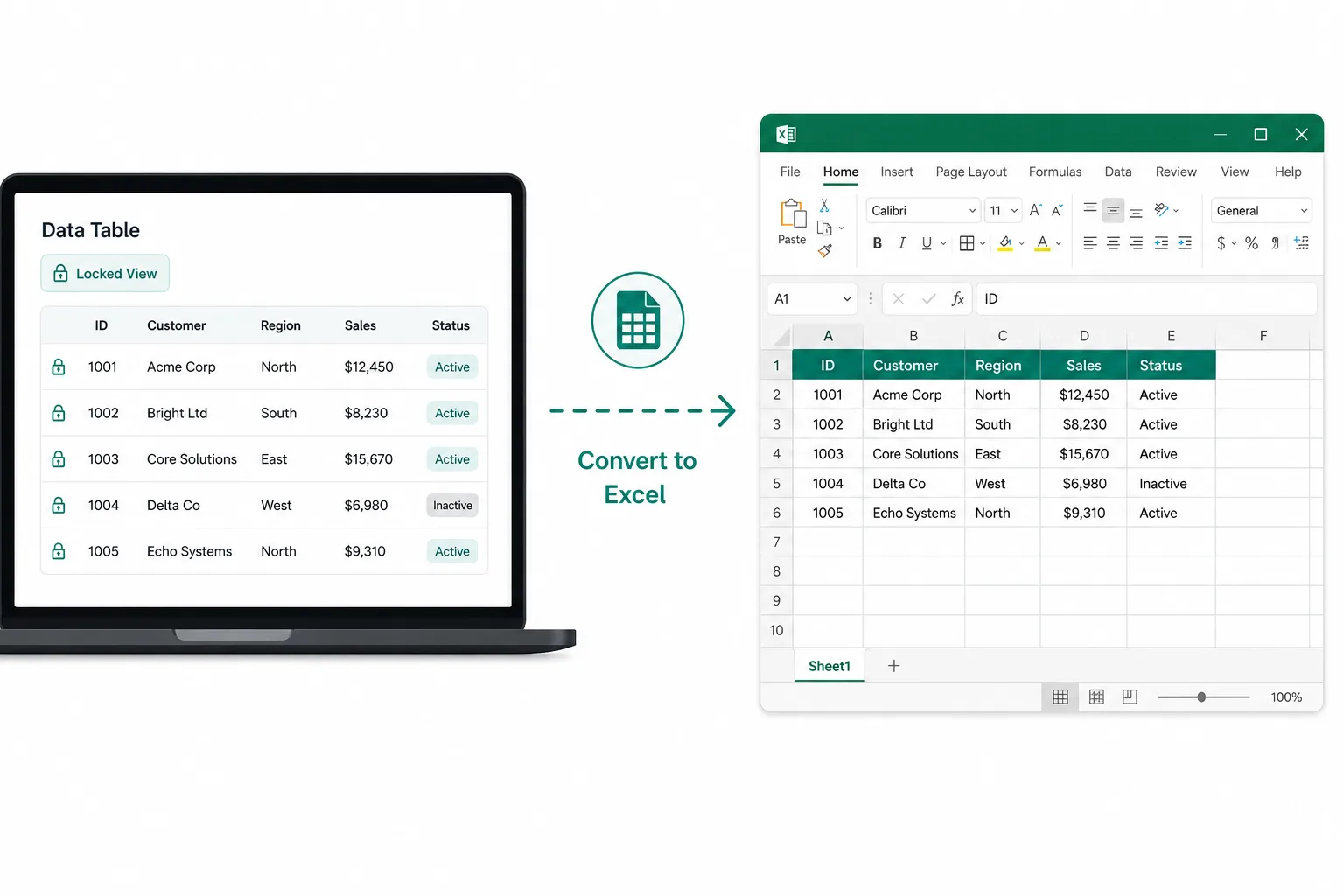 Prepare PDF page images for spreadsheet OCR